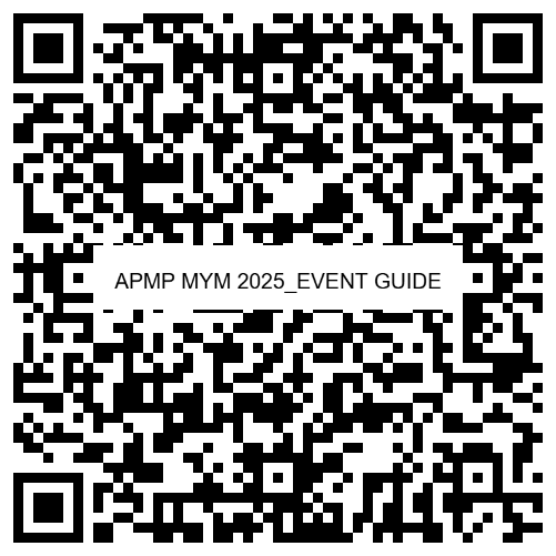 barcode: APMP MYM 2025_EVENT GUIDE