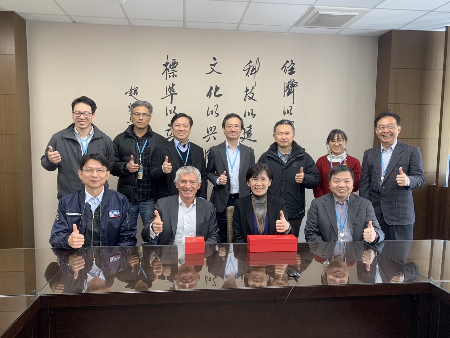 法國國家計量院(LNE) 院長 Mr. Thomas Grenon來訪 大合照